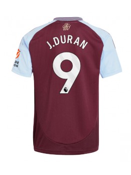 Aston Villa Jhon Duran #9 Domaci Dres 2024-25 Kratak Rukavima